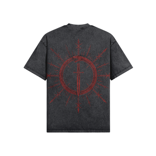 KESEN Wash Tee — Red